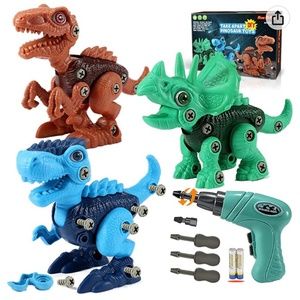 Take apart dino toys (set of 3)